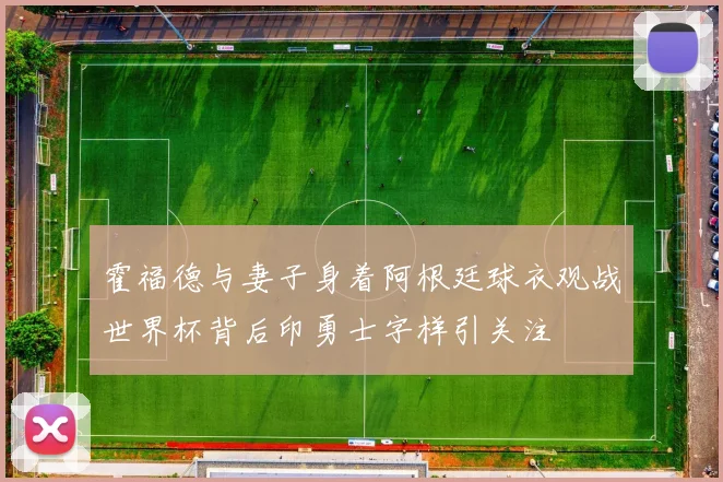 霍福德与妻子身着阿根廷球衣观战世界杯背后印勇士字样引关注